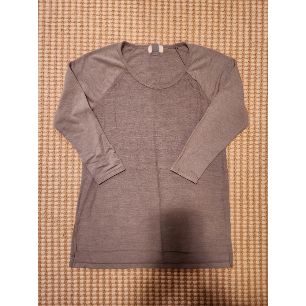 Women's Old Navy Gray Long Sleeve Baseball Tee Petite XS
